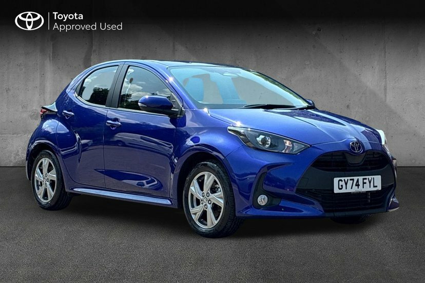 Toyota Yaris 1.5 Vvt-h Icon Hatchback Hybrid E-cvt Blue