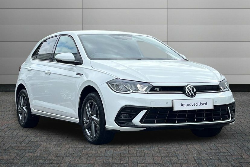Volkswagen Polo 1.0 Tsi R-line Hatchback Dsg 95 Ps White