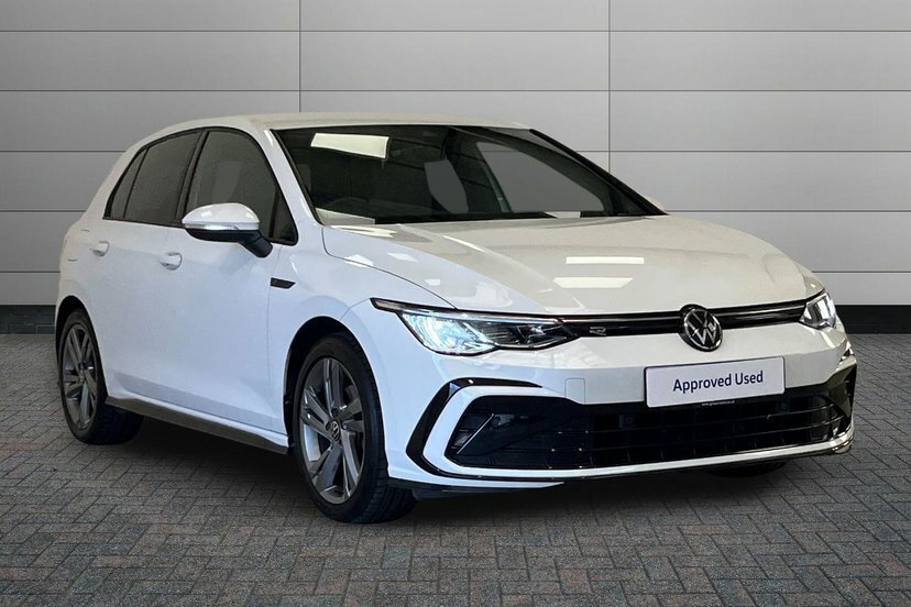 Volkswagen Golf 1.5 Tsi R-line Hatchback 130 Ps White