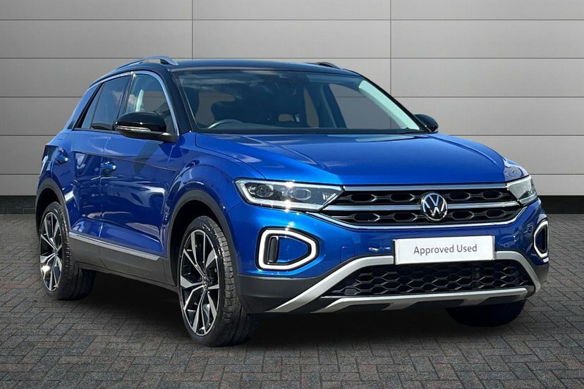 Volkswagen T-Roc 1.5 Tsi Style Suv 150 Ps Blue