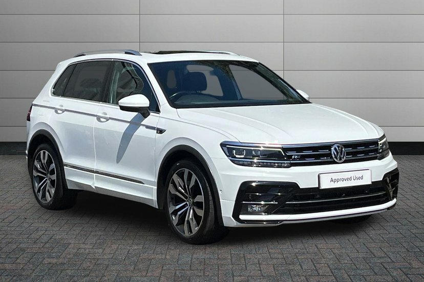 Volkswagen Tiguan 2.0 Tdi R-line Tech Suv Dsg 150 Ps White
