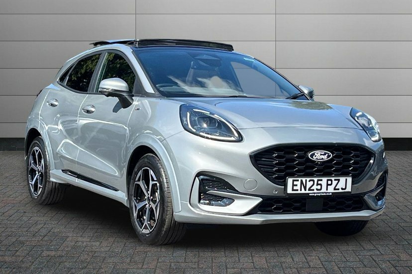 Ford Puma 1.0T Ecoboost Mhev St-line Suv Hybrid D Silver