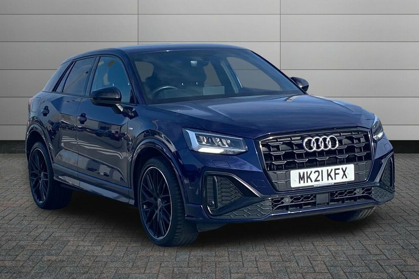 Audi Q2 1.5 Tfsi Cod 35 Black Edition Suv S Tro Blue