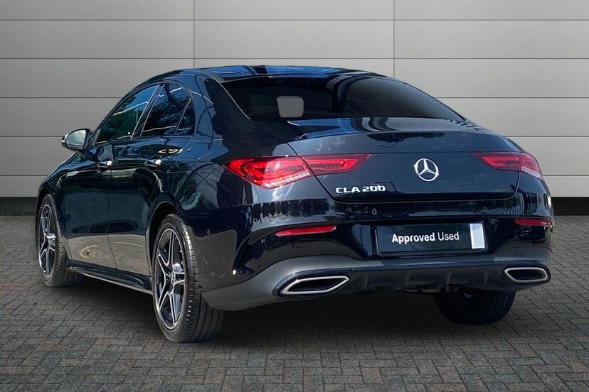 Mercedes-Benz CLA Class Cla200h Mhev Amg Line Premium DC23VHD Black #2