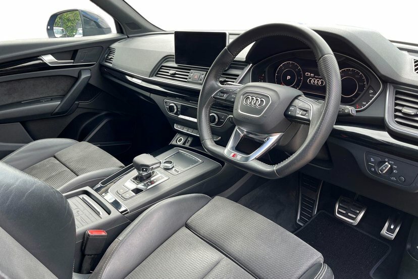 Audi Q5 2.0 Tdi 40 Black Edition Suv S Tronic Q Blue #6