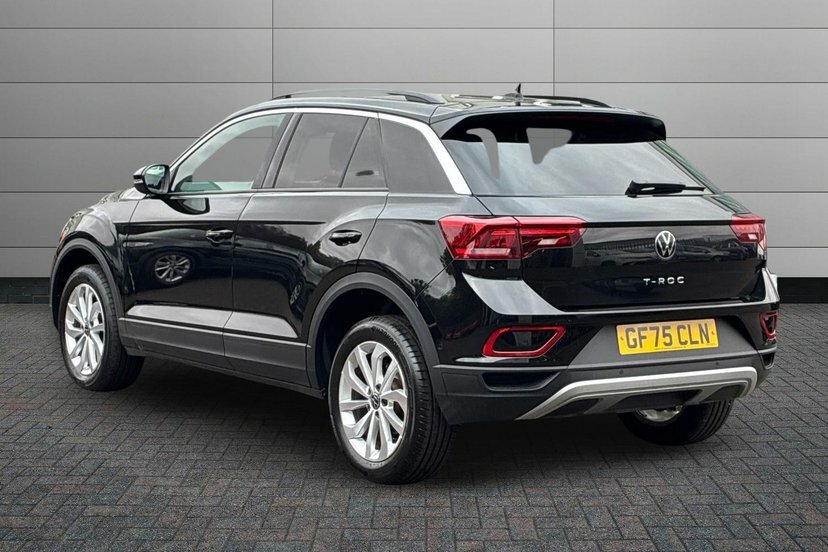 Volkswagen T-Roc 1.5 Tsi Match Suv Dsg 150 Ps GF75CLN Black #3