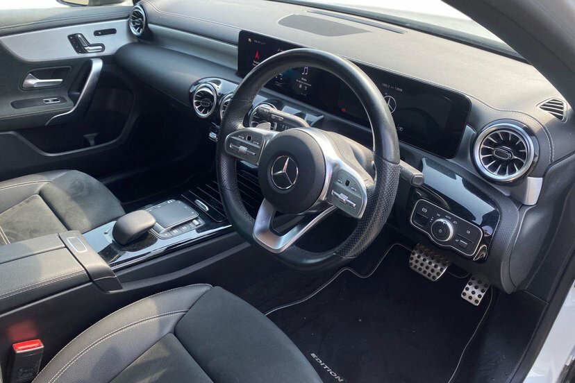 Mercedes-Benz A Class A200 Amg Line Edition Premium Plus WF71HRK White #5