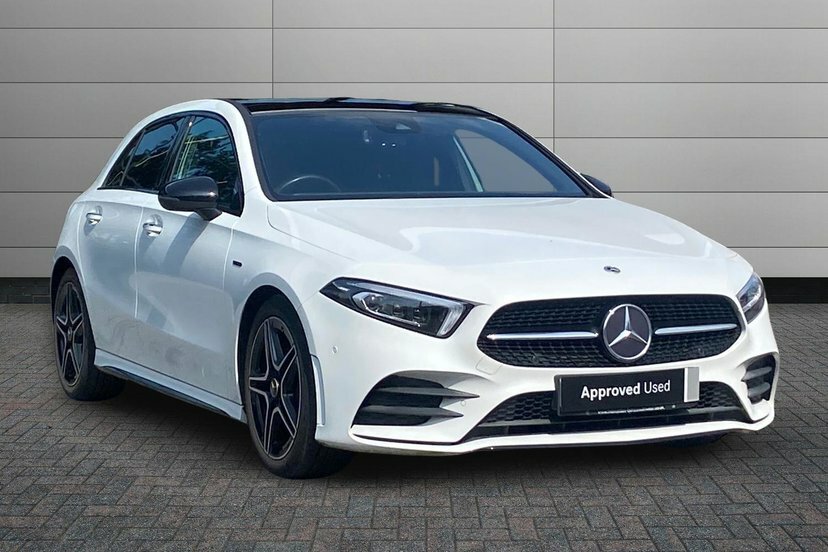Mercedes-Benz A Class A200 Amg Line Edition Premium Plus White