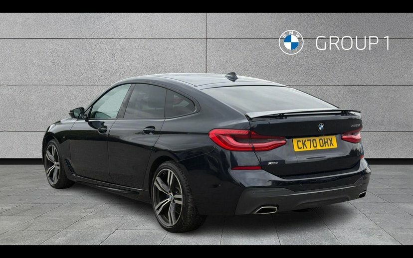 BMW 6 Series 630D Xdrive M Sport Gt Black #2