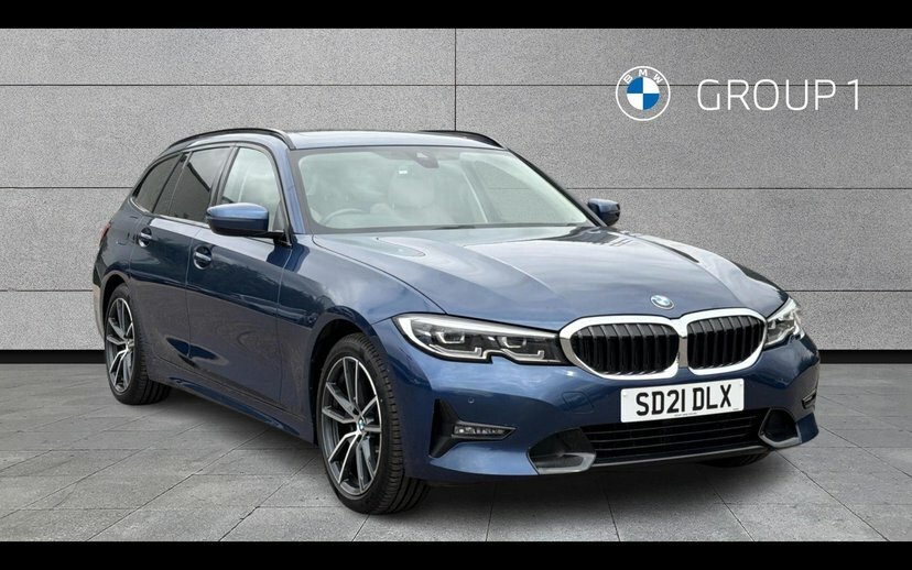 BMW 3 Series 318I Sport Touring Blue