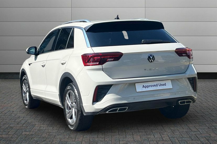 Volkswagen T-Roc 1.5 Tsi R-line Suv Dsg 150 Ps Grey #3