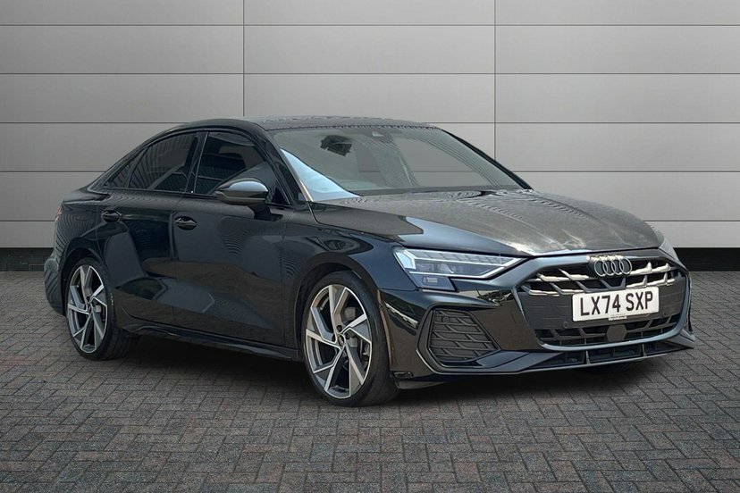 Audi A3 1.5 Tfsi 35 Black Edition Saloon S Tron Black