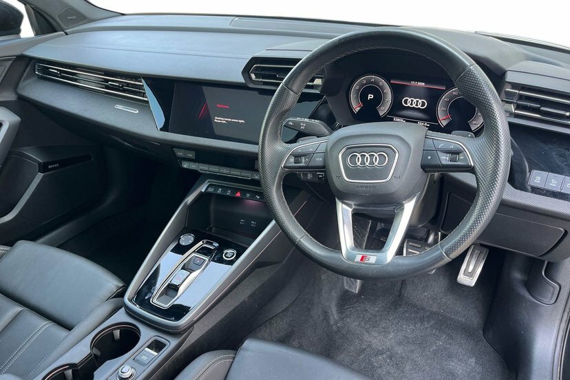 Audi A3 1.5 Tfsi 35 Black Edition Saloon S Tron LX74SXP Black #6