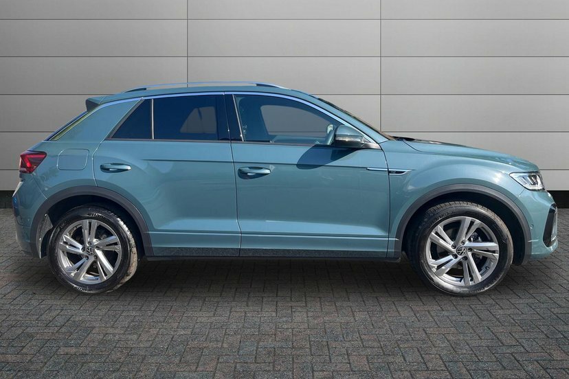 Volkswagen T-Roc 1.5 Tsi R-line Suv Dsg 150 Ps Blue #4