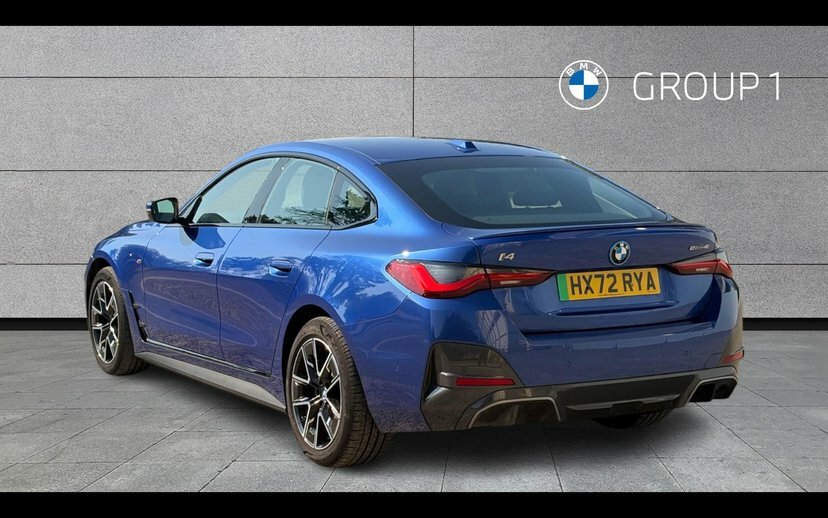 BMW i4 I4 Edrive40 M Sport Blue #2