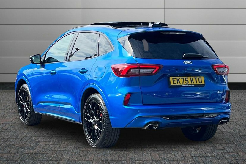 Ford Kuga 2.5 Duratec 14.4Kwh St-line X Black Package Suv EK75KTO Blue #3