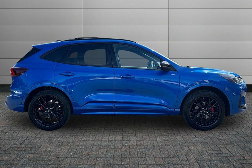 Ford Kuga 2.5 Duratec 14.4Kwh St-line X Black Package Suv EK75KTO Blue #4