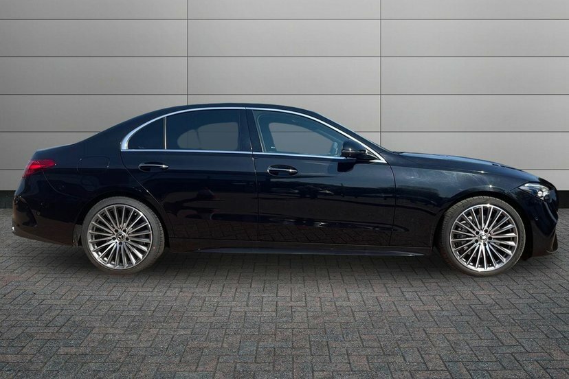Mercedes-Benz C Class C300h Mhev Amg Line Premium Saloon EG24HRR Black #3