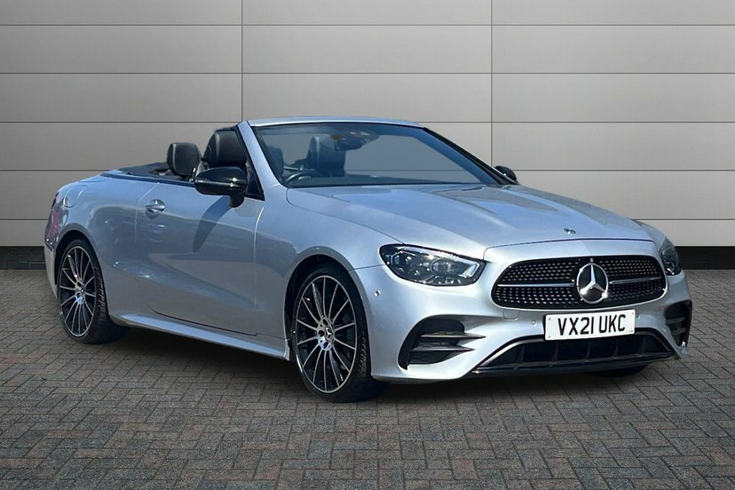 Mercedes-Benz E Class 2.0 E220d Amg Line Night Edition Premium Plus Ca Silver