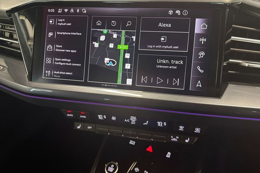 Audi Q4 E Tron 210Kw 45 82Kwh Black Edition Tech Pro 2 Blue #36