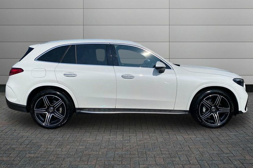 Mercedes-Benz GLC Class Glc300h Mhev Amg Line Premium Suv Hyb BA74LSJ White #3