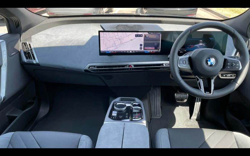 BMW iX 45 100.6Kwh M Sport Suv Xdrive Black #4