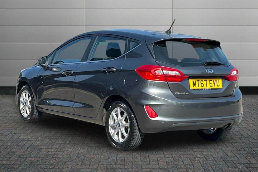 Ford Fiesta 1.0T Ecoboost Zetec Hatchback 1 MT67EYU Grey #3