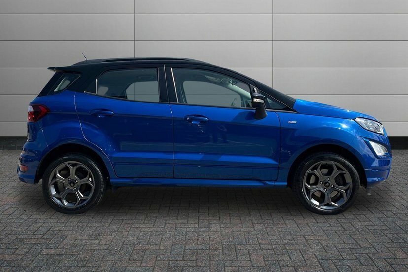 Ford Ecosport 1.0T Ecoboost St-line Suv 125 P SH18YWV Blue #4