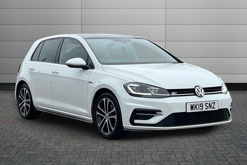 Volkswagen Golf 1.5 Tsi Evo Gpf R-line Hatchback Dsg 1 White