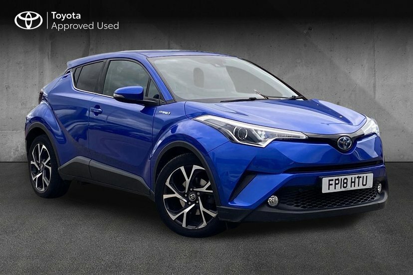 Toyota C-Hr 1.8 Vvt-h Design Suv Hybrid Cvt 122 Ps Blue