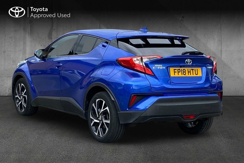 Toyota C-Hr 1.8 Vvt-h Design Suv Hybrid Cvt 122 Ps Blue #4