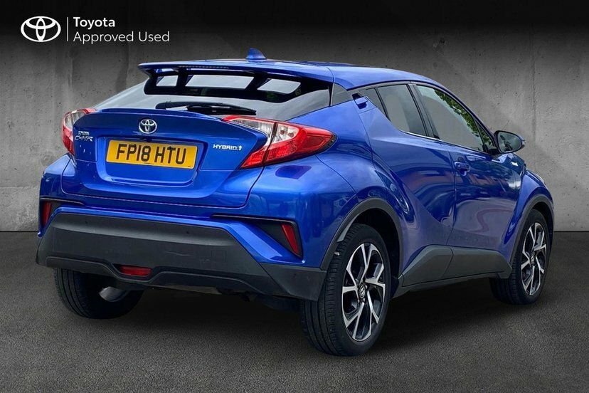 Toyota C-Hr 1.8 Vvt-h Design Suv Hybrid Cvt 122 Ps Blue #2