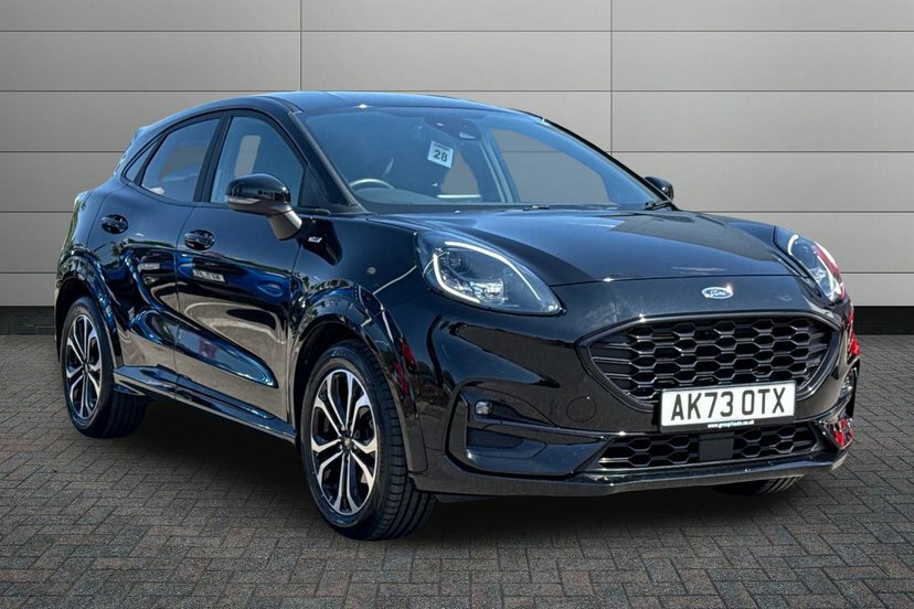 Ford Puma 1.0T Ecoboost Mhev St-line Suv Hybrid M Black