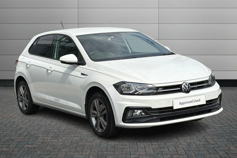 Volkswagen Polo 1.0 Tsi R-line Hatchback Dsg 110 Ps White
