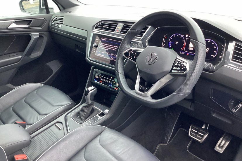 Volkswagen Tiguan 1.5 Tsi R-line Suv Dsg 150 Ps EA22VVD White #6