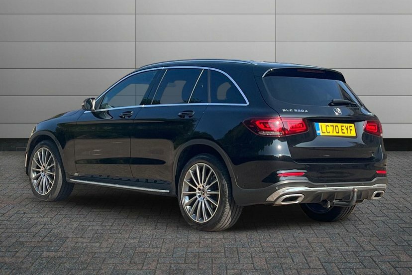 Mercedes-Benz GLC Class 2.0 Glc220d Amg Line Premium 4Matic LC70EYF Black #2