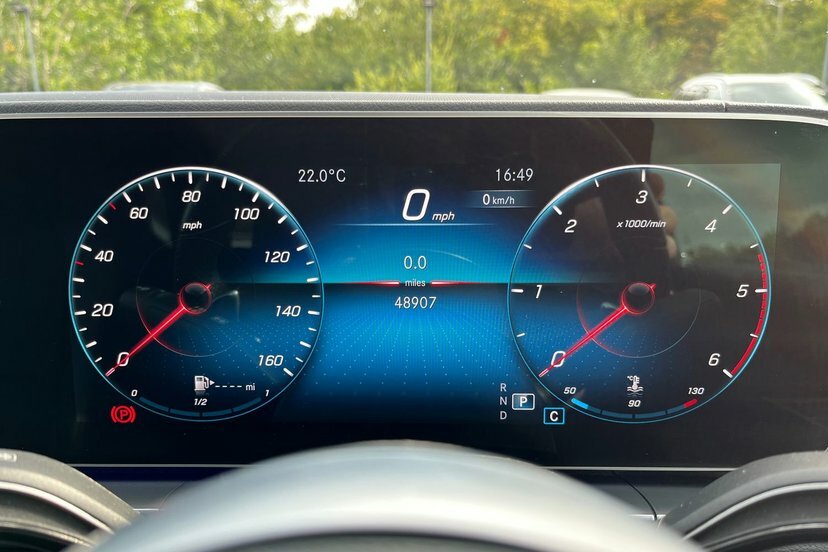 Mercedes-Benz GLE Class Gle400d Amg Line Premium7 Seat 330 Ps LN72KFW Blue #6