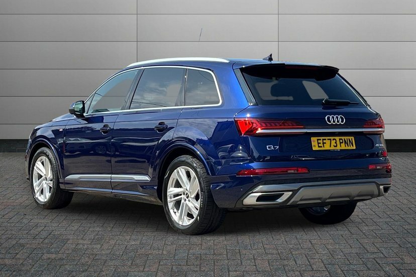 Audi Q7 3.0 Tdi V6 45 Black Edition Suv Tiptron Blue #2