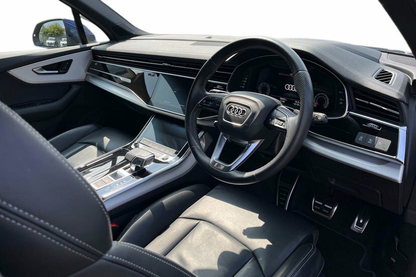 Audi Q7 3.0 Tdi V6 45 Black Edition Suv Tiptron Blue #5