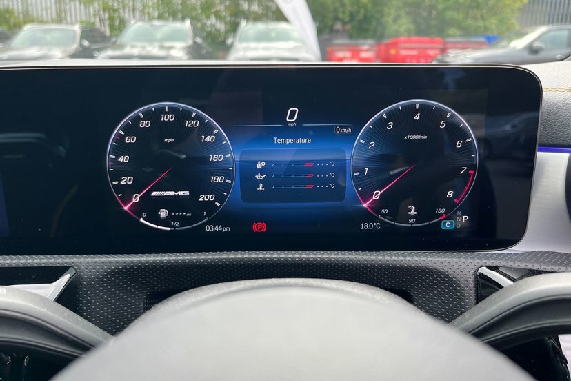 Mercedes-Benz A Class A45 Amg S Plus Hatchback Blue #6