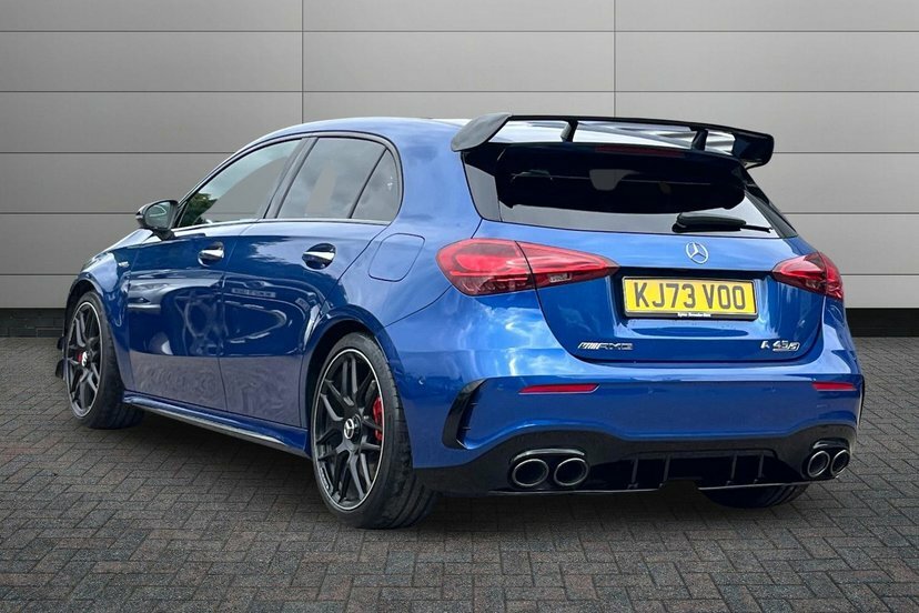 Mercedes-Benz A Class A45 Amg S Plus Hatchback Blue #2