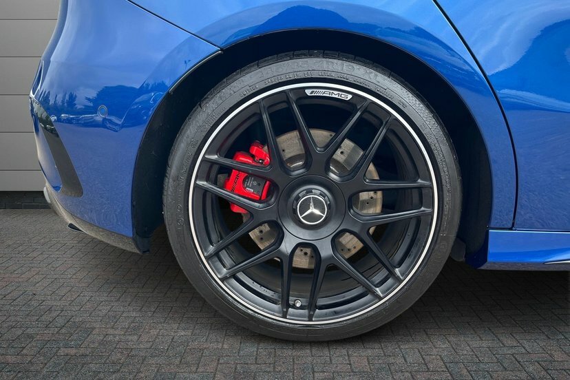 Mercedes-Benz A Class A45 Amg S Plus Hatchback Blue #4