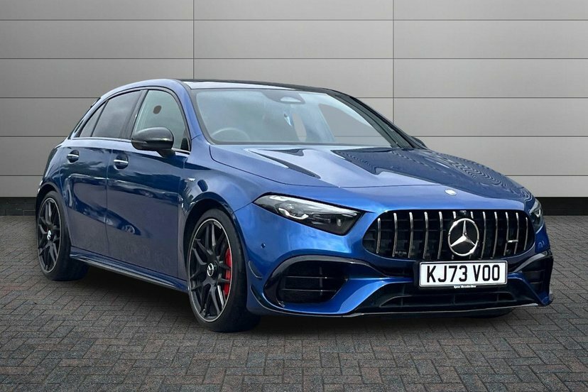 Mercedes-Benz A Class A45 Amg S Plus Hatchback Blue
