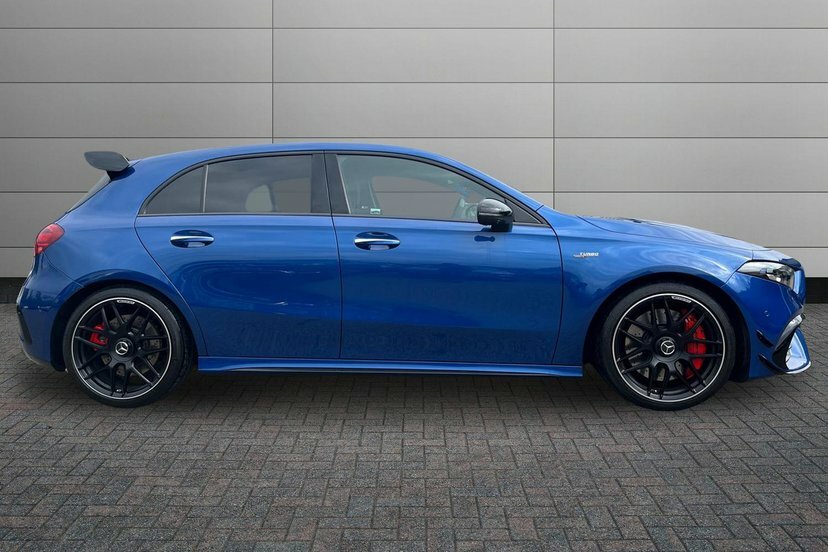 Mercedes-Benz A Class A45 Amg S Plus Hatchback Blue #3
