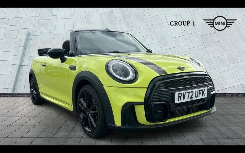Mini Convertible Convertible Cooper Sport Yellow