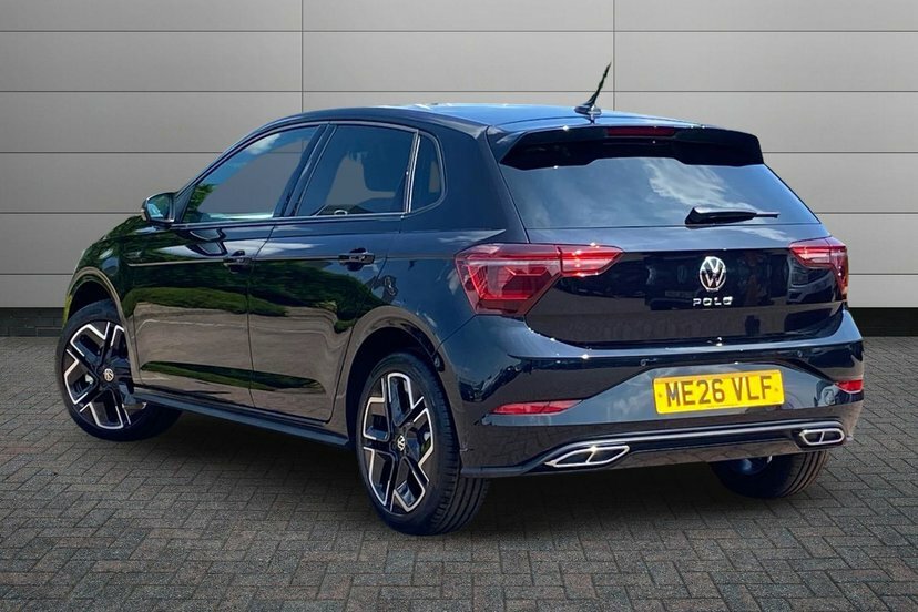 Volkswagen Polo 1.0 Tsi Black Edition Hatchback Dsg 11 ME26VLF Black #3