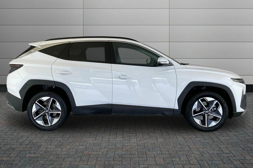 Hyundai Tucson 1.6 T-gdi Premium Suv Hybrid 215 AV74KHH White #5