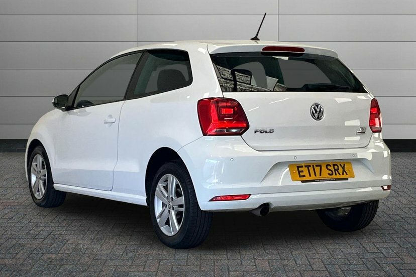 Volkswagen Polo 1.2 Tsi Bluemotion Tech Match Edition Hatchback White #3