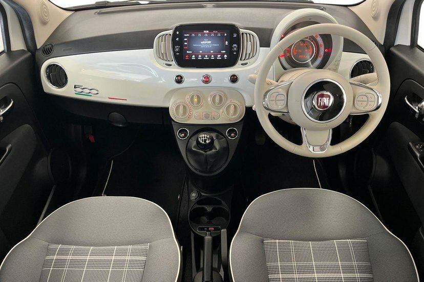 Fiat 500 1.2 Lounge Hatchback 69 Bhp White #6