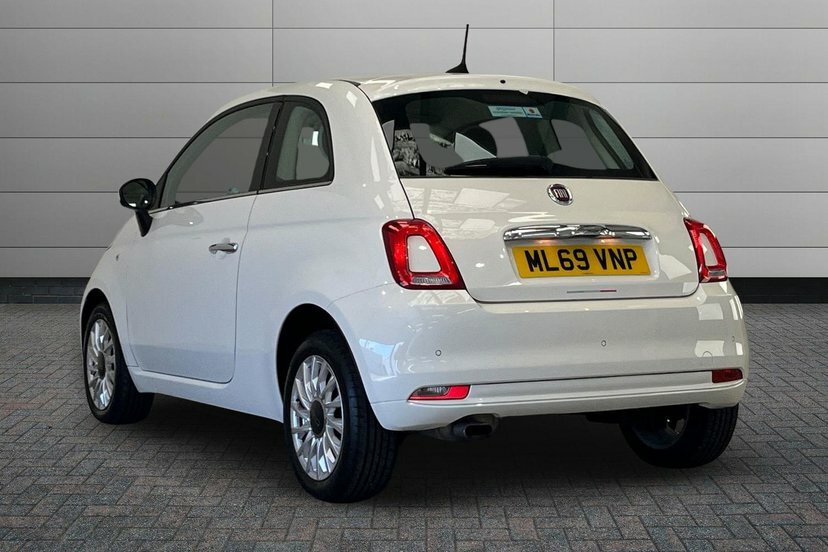 Fiat 500 1.2 Lounge Hatchback 69 Bhp White #3